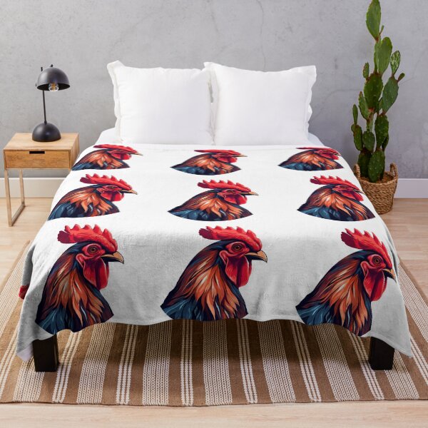 Item preview, Cartoon Artistic Style Rooster Painting Drawing Logo Sticker, wall arts, Art Prints and More designed and sold by Kevin Lou.