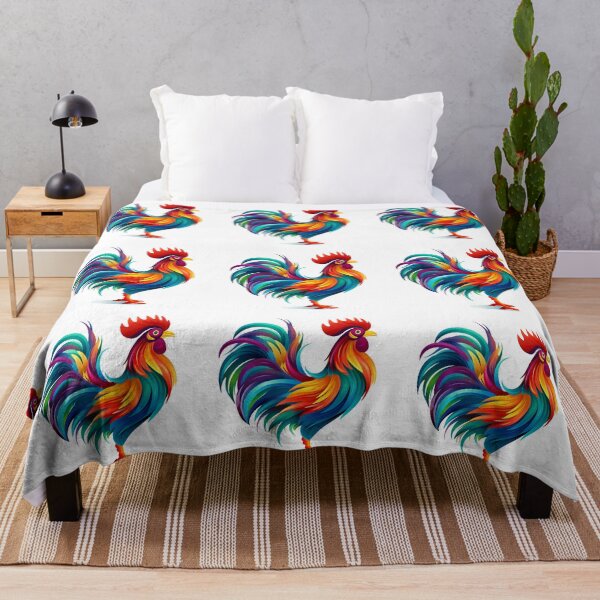 Item preview, Cartoon Artistic Style Rooster Painting Drawing Logo Sticker, wall arts, Art Prints and More designed and sold by Kevin Lou.