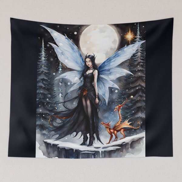 Item preview, Goth Fairy No. 0011 designed and sold by FaerieFusion.
