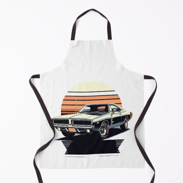 Aperçu de l'œuvre Muscle car 70 seventies graphic créée et vendue par Martymcflay.