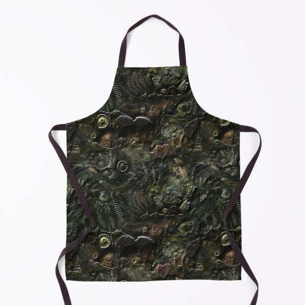 Item preview, Palaeolithic Elegance: Fossilized Fern Impressions in Cave Art Style designed and sold by polonuim210.