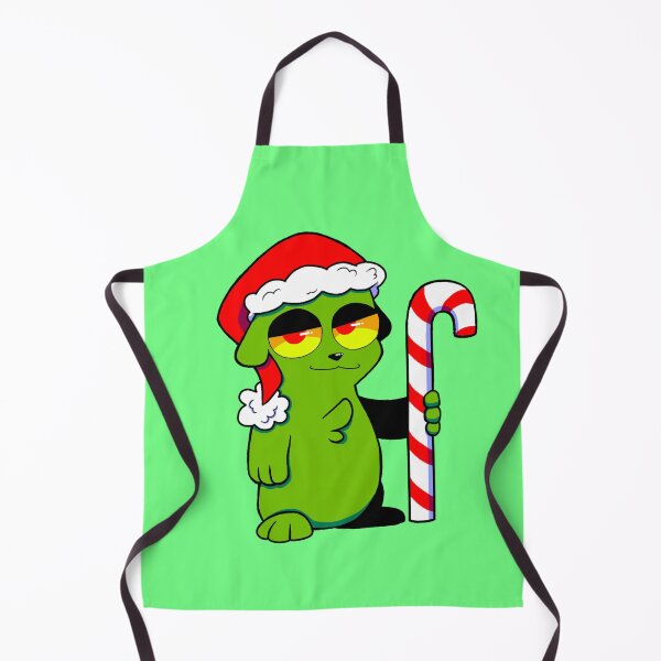Item preview, Christmas Grinch Hamster - Dark/Green designed and sold by JOLTBOLTDrawing.
