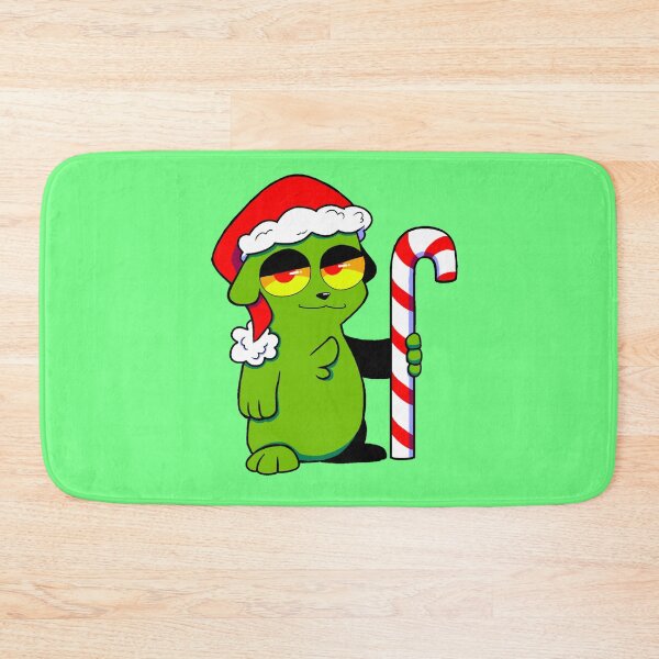 Item preview, Christmas Grinch Hamster - Dark/Green designed and sold by JOLTBOLTDrawing.