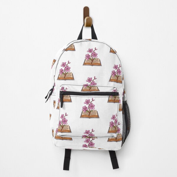 Item preview, Flowers Growing From Book | Light Purple Plumeria flowers designed and sold by CircinusStore.