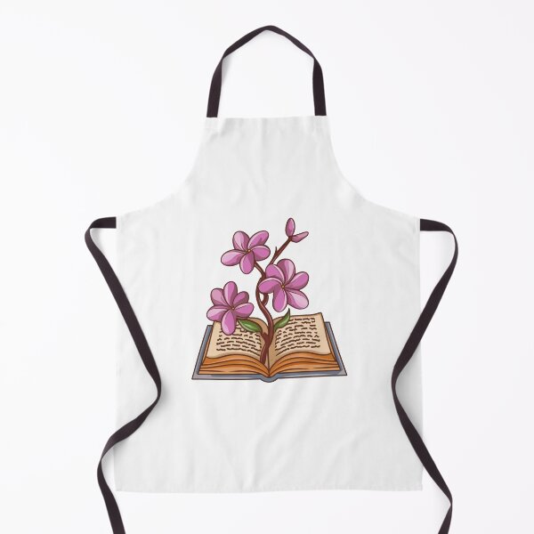 Item preview, Flowers Growing From Book | Light Purple Plumeria flowers designed and sold by CircinusStore.