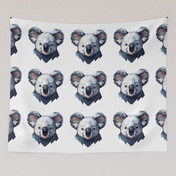 Item preview, Cartoon Artistic Style Koala Painting Drawing Logo Sticker, wall arts, Art Prints and More designed and sold by Kevin Lou.