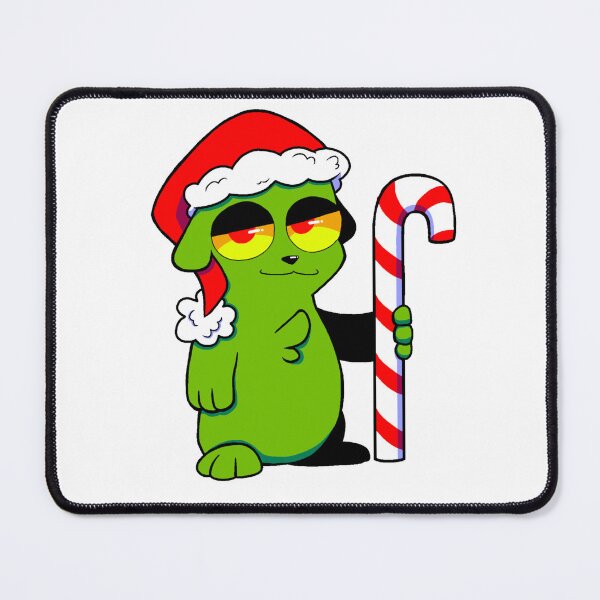 Item preview, Christmas Grinch Hamster - White designed and sold by JOLTBOLTDrawing.