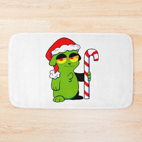 Item preview, Christmas Grinch Hamster - White designed and sold by JOLTBOLTDrawing.