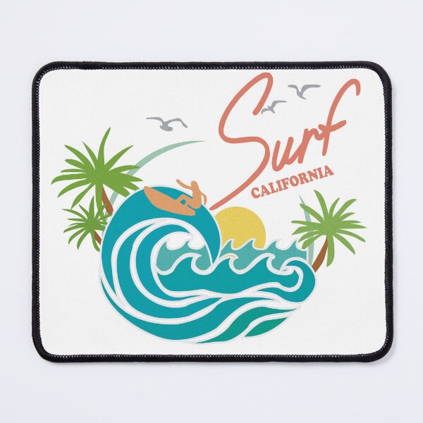 Item preview, Surf california art designed and sold by WATEKE.