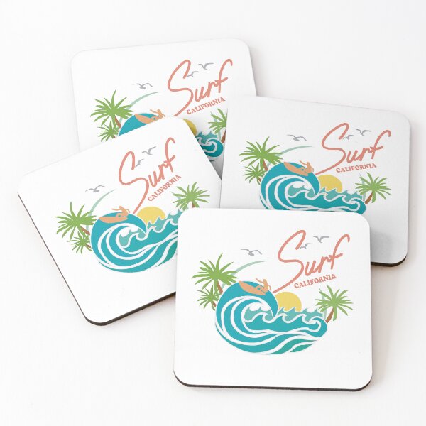 Item preview, Surf california art designed and sold by WATEKE.