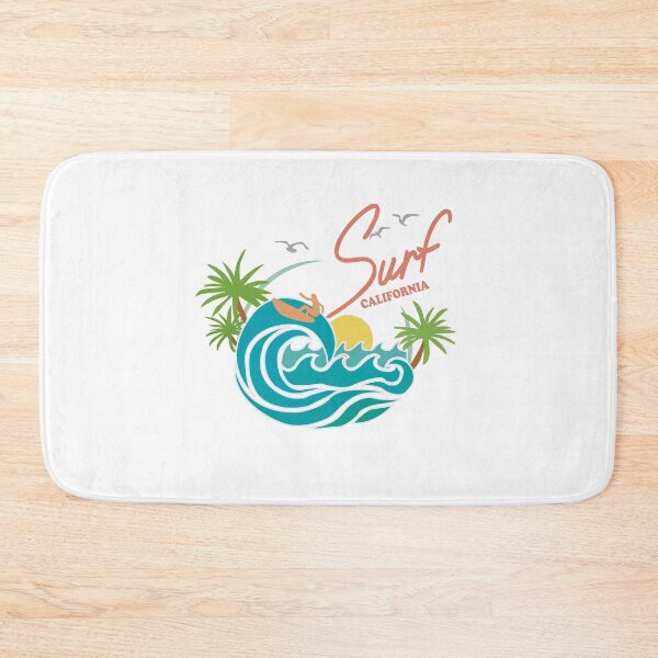 Item preview, Surf california art designed and sold by WATEKE.