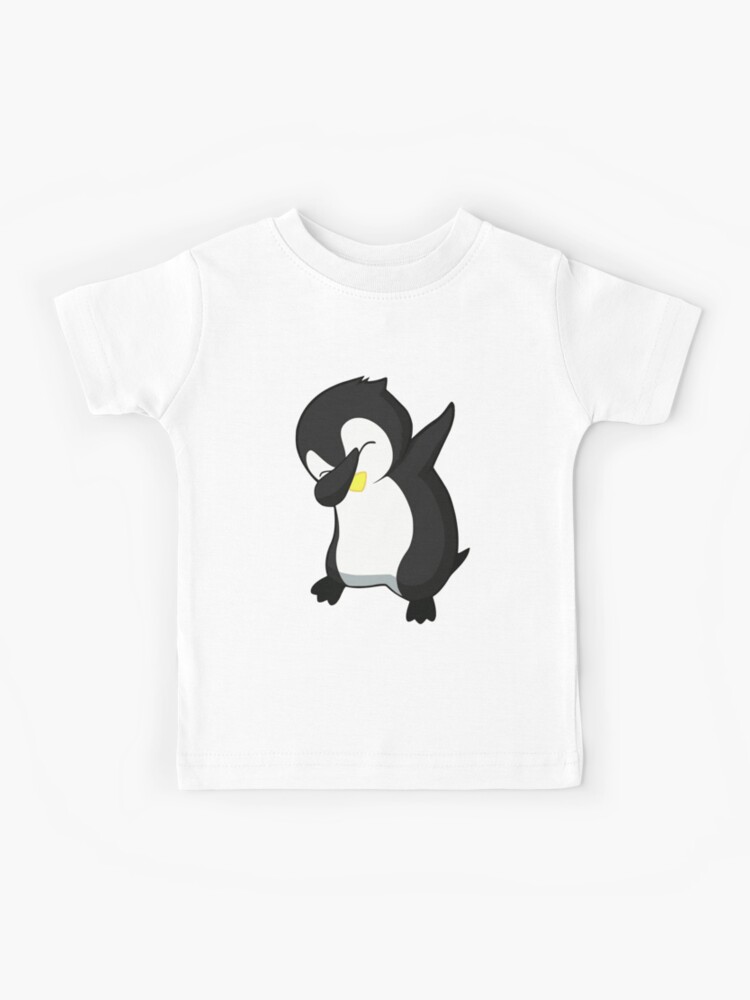 Penguin Dab Kids T Shirt By Vdubs59 Redbubble - penguin shirt roblox