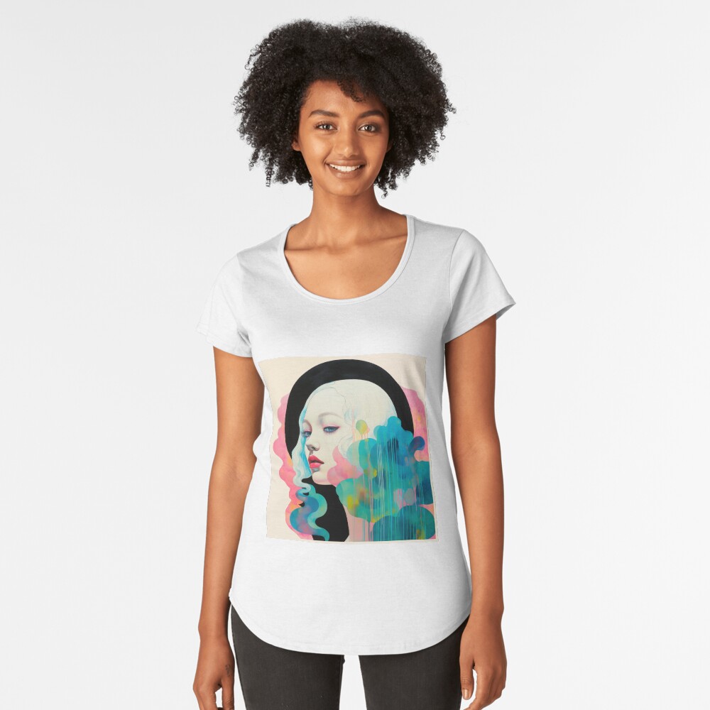 Item preview, Premium Scoop T-Shirt designed and sold by Rinata-Shaka.