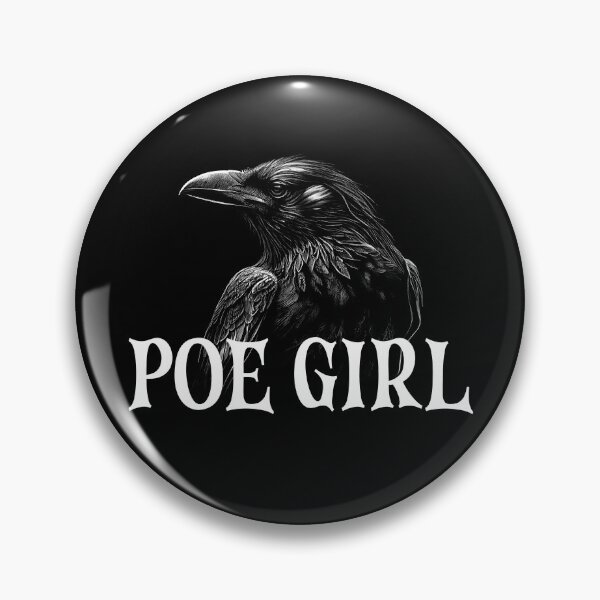 Artikelvorschau, Poe Girl Raven Edgar Allan Poe Funny Edgar Alan Poe Girl Gear entworfen und verkauft von DynamicDesign.