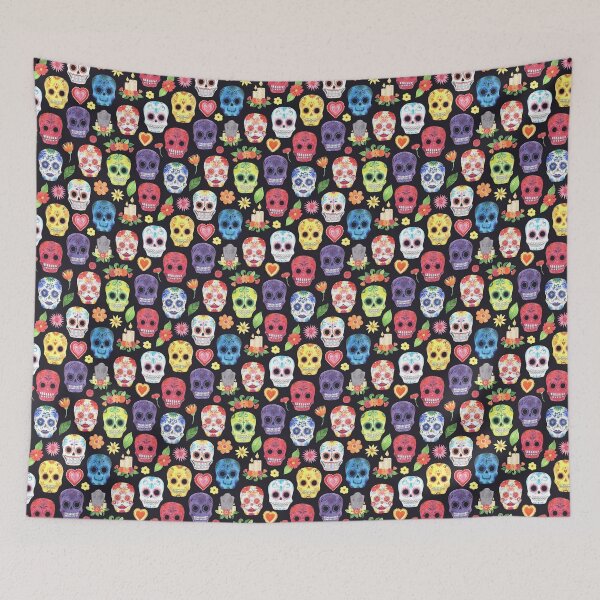 Item preview, Sugar Skull Dia De Los Muertos designed and sold by PugD.