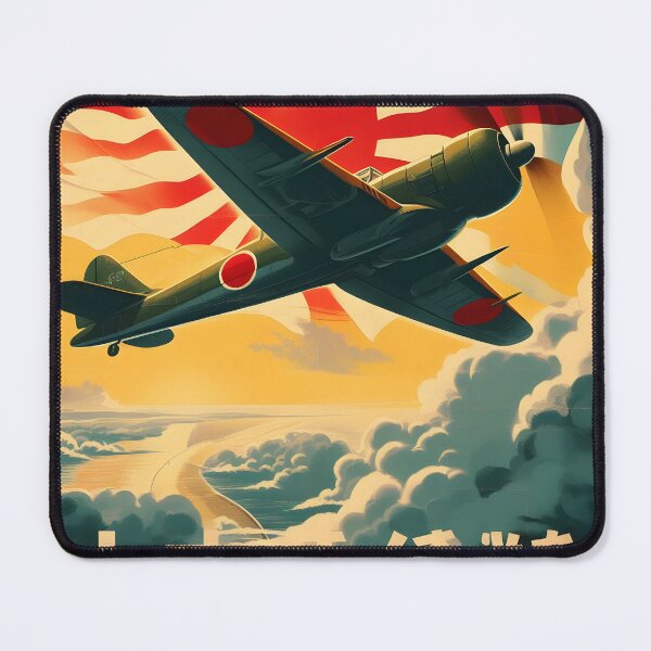 Item preview, Mitsubishi A6M Zero - Japanese WW2 Fighter Plane designed and sold by ClassicRetroism.