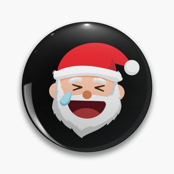 Artikelvorschau, Santa Emoticons Cry Laughing Funny Christmas Emoticon Gear entworfen und verkauft von DynamicDesign.