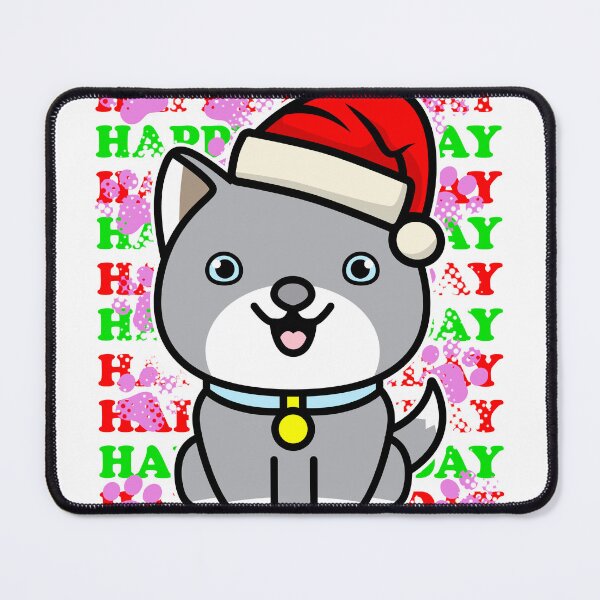 Item preview, Holiday Gray Dog designed and sold by KaboomArtz.