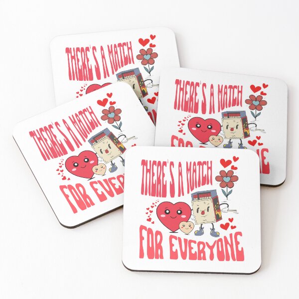 Item preview, There's a match for everyone, vintage matchbox striking a match for his sweetheart designed and sold by BritishDelights.