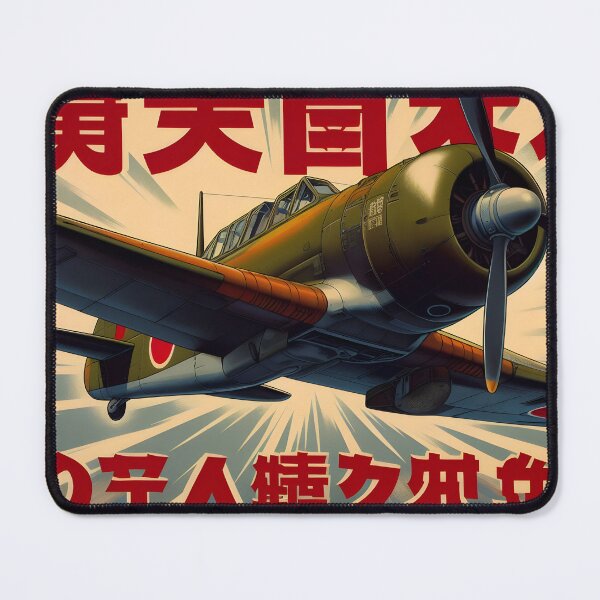Item preview, Mitsubishi A6M Zero - Japanese WW2 Fighter Plane designed and sold by ClassicRetroism.