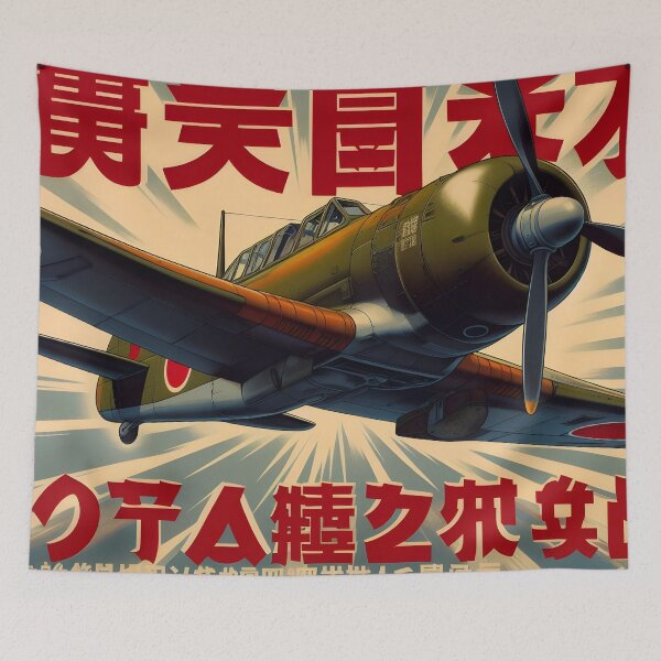 Item preview, Mitsubishi A6M Zero - Japanese WW2 Fighter Plane designed and sold by ClassicRetroism.