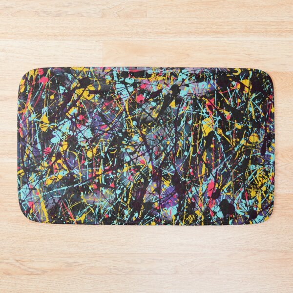 Item preview, Abstract drip painting in the style of Pollock. designed and sold by jkalani.