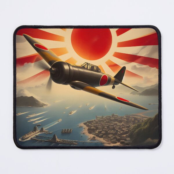 Item preview, Mitsubishi A6M Zero - Japanese WW2 Fighter Plane designed and sold by ClassicRetroism.