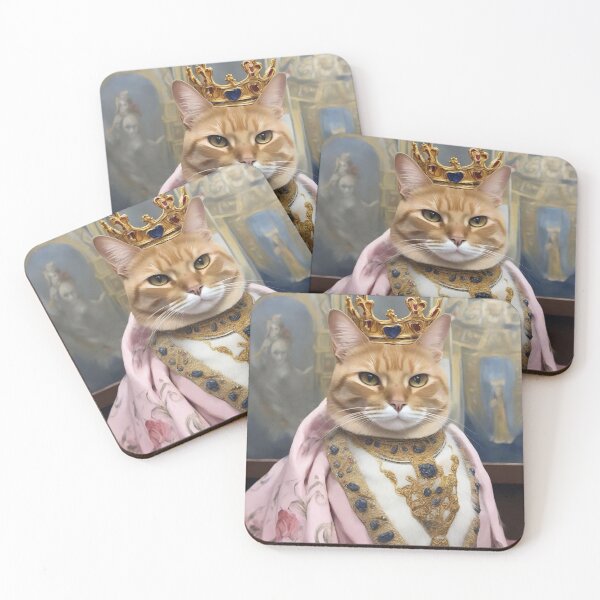 Item preview, Regal Feline Majesty Royal Cat Portrait designed and sold by Tamas Das.