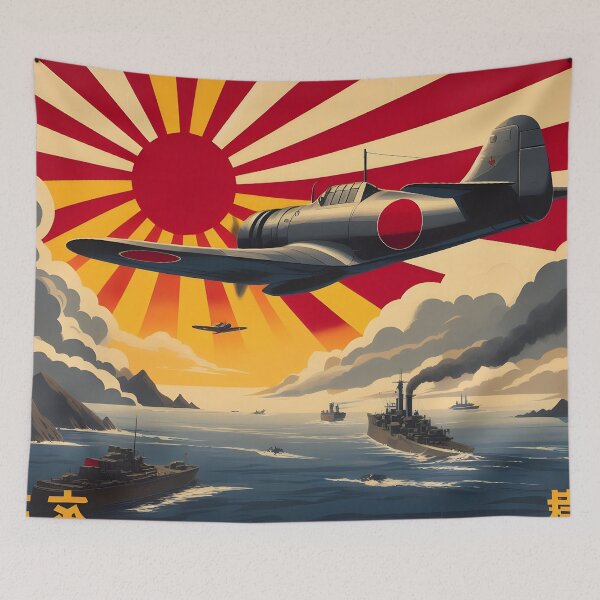 Item preview, Mitsubishi A6M Zero - Japanese WW2 Fighter Plane designed and sold by ClassicRetroism.