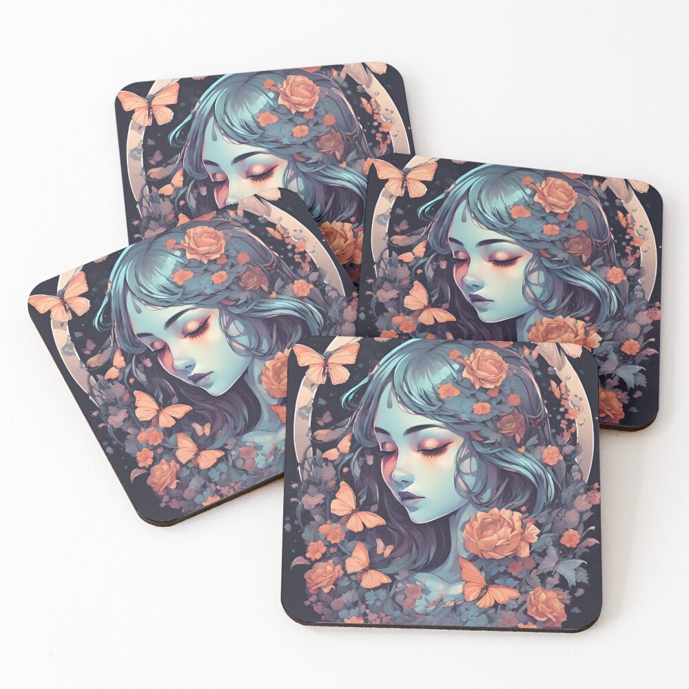 Item preview, Coasters (Set of 4) designed and sold by SilverSunStudio.