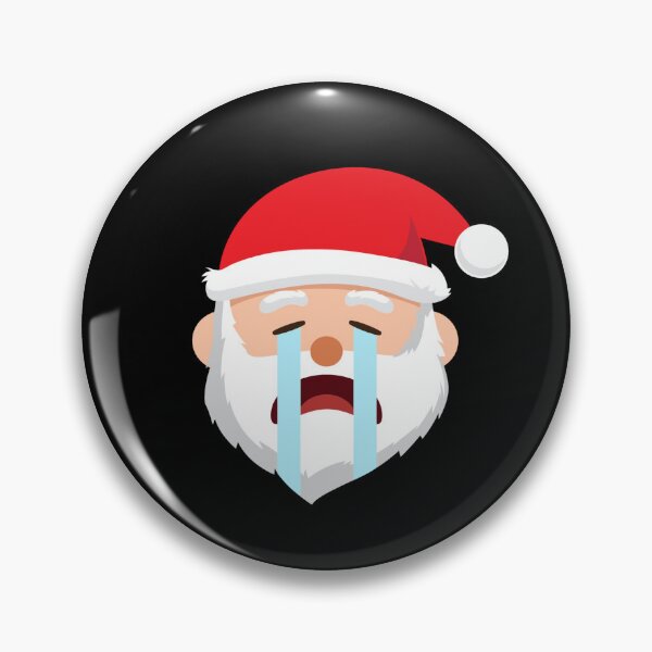 Item preview, Santa Emoticons Crying Funny Christmas Santa Emoticon Gear designed and sold by DynamicDesign.