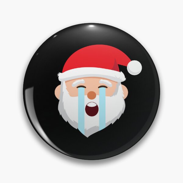 Item preview, Santa Emoticons Crying Out Loud Funny Christmas Emoticon Gear designed and sold by DynamicDesign.