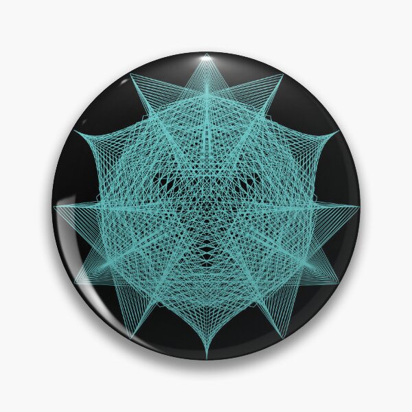 Item preview, Circles On Circle-3 [10001-3-CYAN-BB] designed and sold by LottMultimedia.