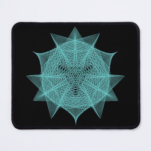 Item preview, Circles On Circle-3 [10001-3-CYAN-BB] designed and sold by LottMultimedia.