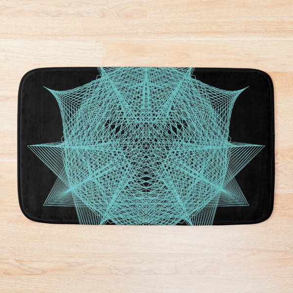 Item preview, Circles On Circle-3 [10001-3-CYAN-BB] designed and sold by LottMultimedia.