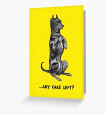 Any Cake Left? Greeting Card