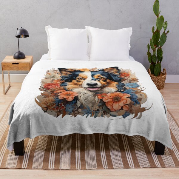 Aperçu de l'œuvre Chien et Fleur créée et vendue par echooche.
