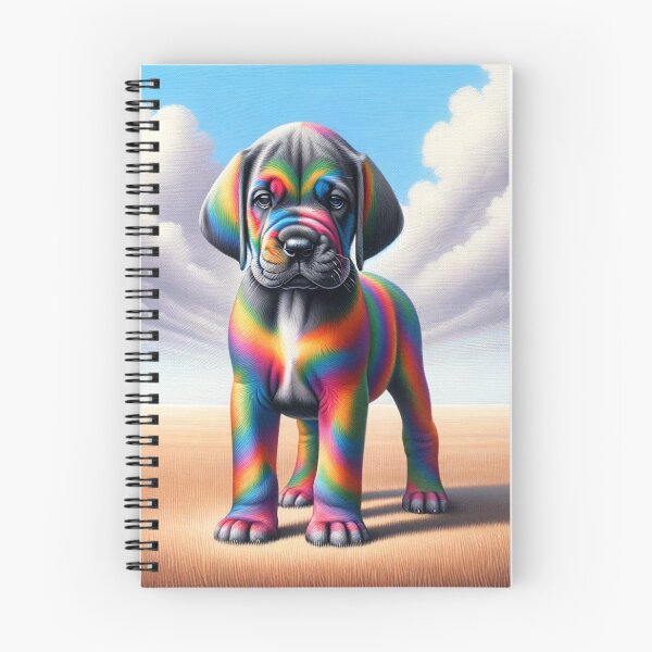 Item preview, Vibrant Baby Great Dane  designed and sold by CharmStudio.
