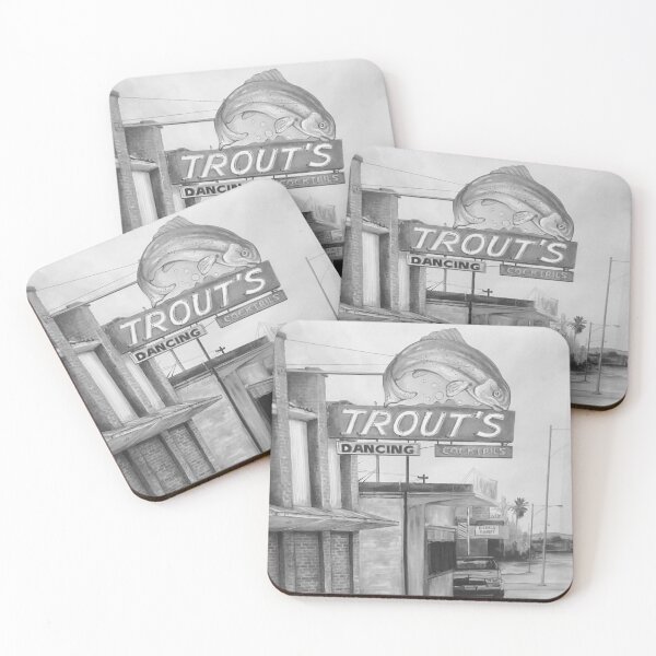 Item preview, Trouts Honky Tonk designed and sold by Artsyboo.