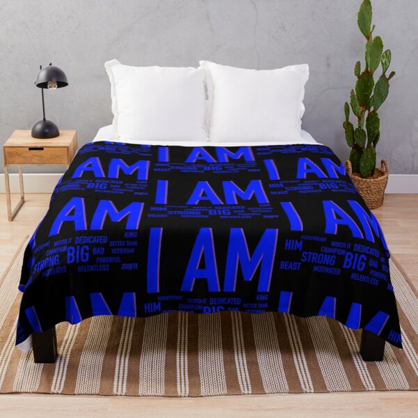 Item preview, ZOOFIT: AFFIRMATIONS (BLUE TEXT) designed and sold by Zoo-by-AJ.