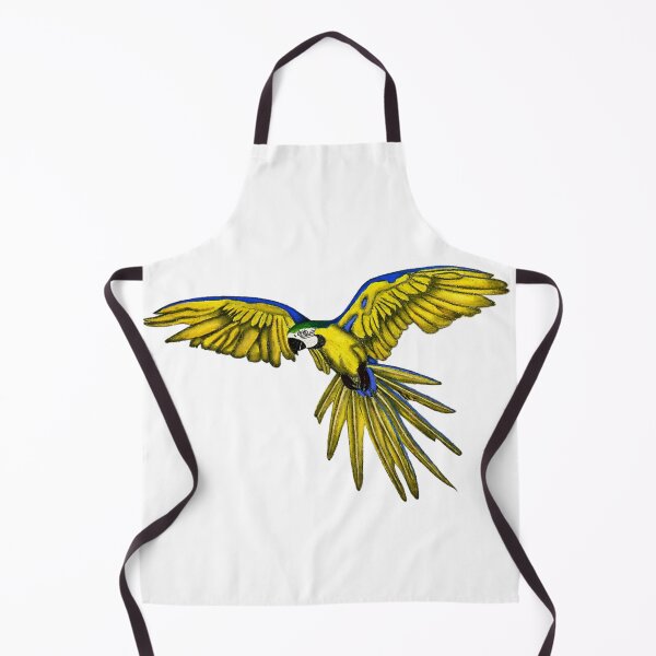 Item preview, Blue and Yellow Macaw Drawing designed and sold by ArtAndBliss.