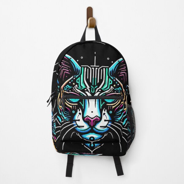 Item preview, Pinstriping Synth cat cyber designed and sold by Synthdrom.