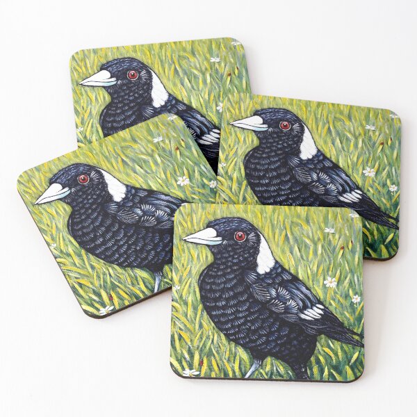 Item preview, Happy Magpie designed and sold by Linda Callaghan.