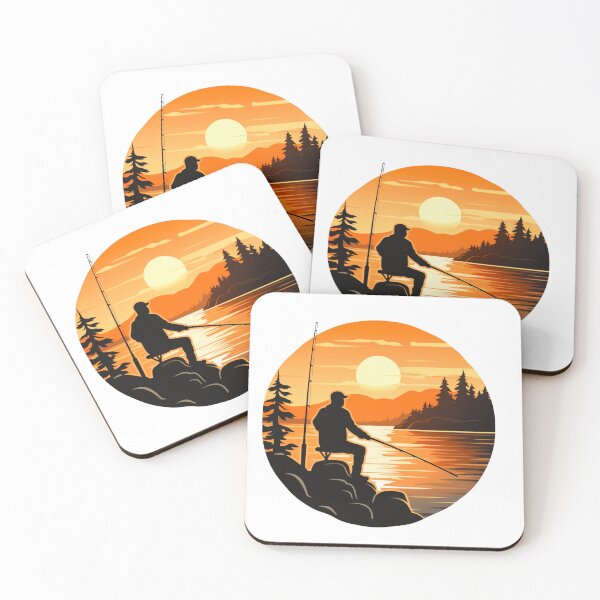 Item preview, Sunset fisherman designed and sold by DiveIntoDesigns.