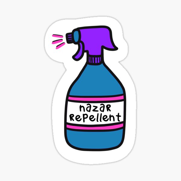 "nazar repellent, evil eye" Sticker for Sale by tubeklon Redbubble