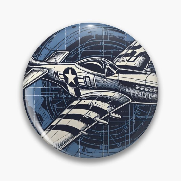 Item preview, Mustang P51 Plane USA designed and sold by ClassicRetroism.