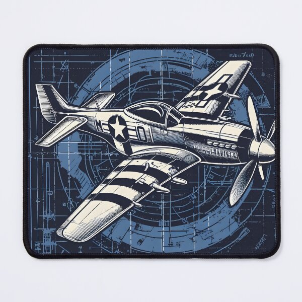 Item preview, Mustang P51 Plane USA designed and sold by ClassicRetroism.