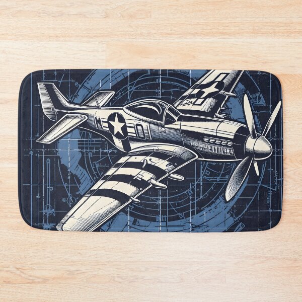 Item preview, Mustang P51 Plane USA designed and sold by ClassicRetroism.