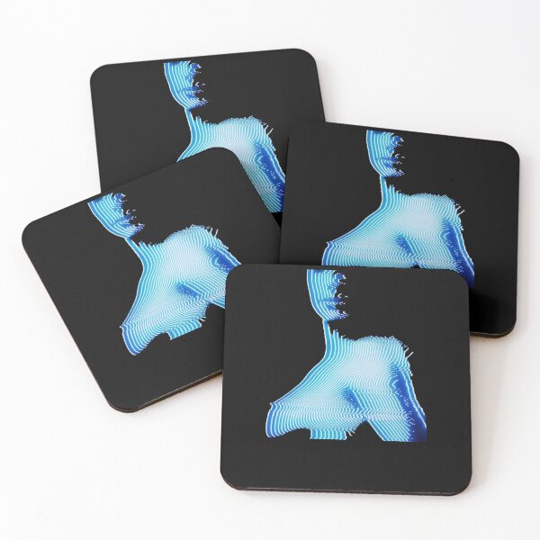 Item preview, Blue Cyberpunk Graphic designed and sold by Official Alert.