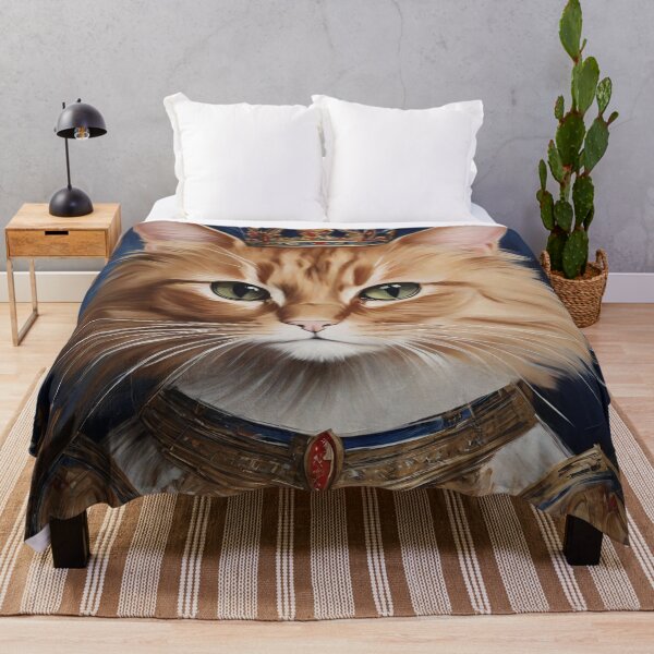 Item preview, Purr-fectly Royal Cat Monarchy Portrait designed and sold by Tamas Das.